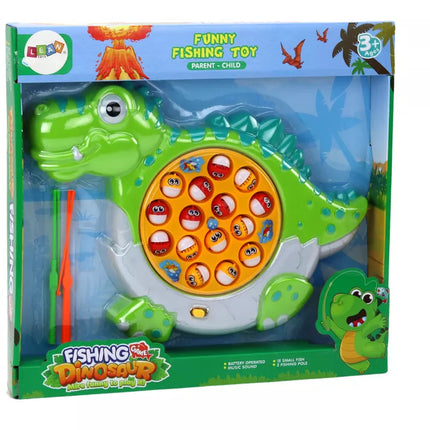 Žvejybos arkadinis žaidimas Žalias dinozauro pagrindas