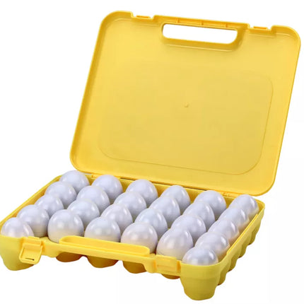 Edukaciniai kiaušiniai lagamine - dėlionė, mokanti spalvas ir skaičius