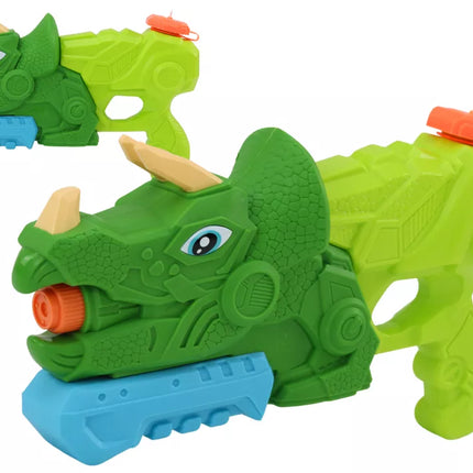 Vandens šautuvas dinozauras žalias Triceratops 1000 ml, nuotolis 7 m