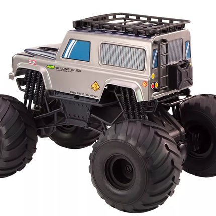 Didelis visureigis su nuotoliniu valdymu bekele 2.4G RC 1:6 pilkas