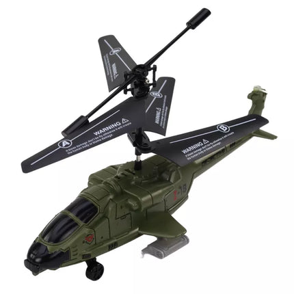 Nuotoliniu būdu valdomas RC karinis sraigtasparnis su giroskopu