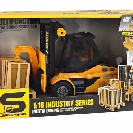 Geltonas krautuvas 1:16 Judančios šakės Garsai Šviesos