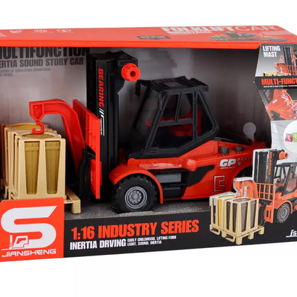 Raudonas krautuvas 1:16 Judančios šakės Garsai Šviesos