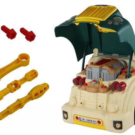 Sunkvežimio variklio ardymo dirbtuvių rinkinys "Pasidaryk pats", žalias