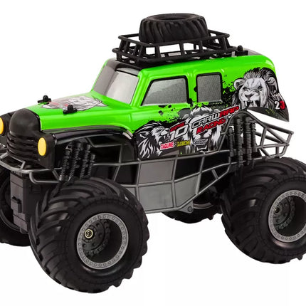 Visureigis RC nuotoliniu būdu valdomas automobilis 1:16 žalias