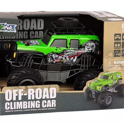 Visureigis RC nuotoliniu būdu valdomas automobilis 1:16 žalias