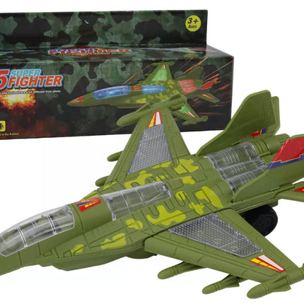 F35 karinio naikintuvo vairavimo žibintai, garsai, žalia