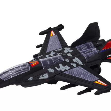 F35 karinis naikintuvas, vairavimo žibintai, garsai, juoda spalva