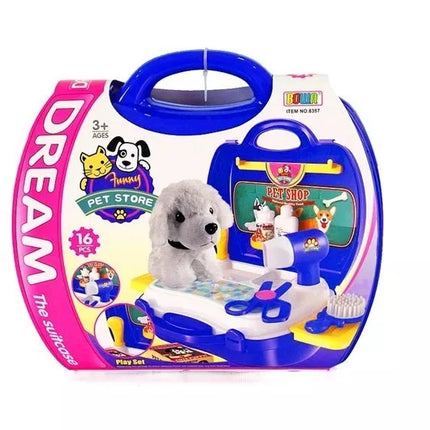 Lagaminas gyvūnų parduotuvė – grožio salonas