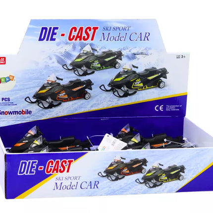 Sniegaeigis su spyruokline pakaba ir pavara, mastelis 1:32, šviesos, garsai