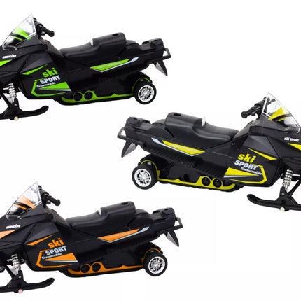 Sniegaeigis su spyruokline pakaba ir pavara, mastelis 1:32, šviesos, garsai