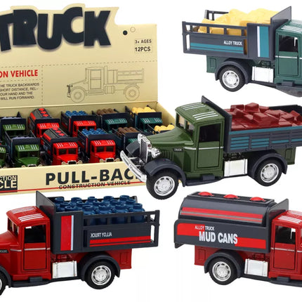 Aliumininis automobilis su atidaromomis durelėmis, šviesomis ir garsais