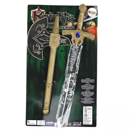 Kardo Kirvio Rinkiniai Ritterio Ginklai Vaikams