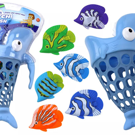 Žvejybos krepšys "Shark Fish Holder" mėlynas