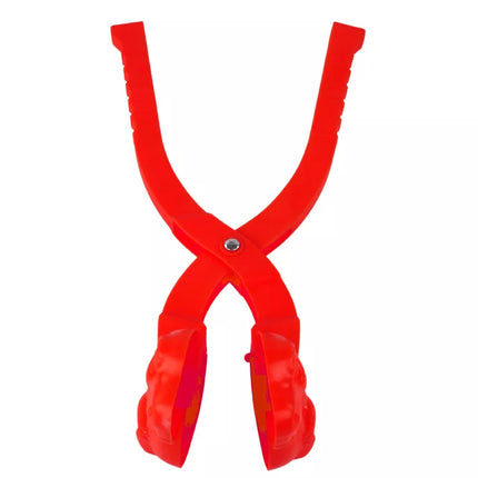 Sniego gniūžčių gaminimo mašina, raudonas dinozauras