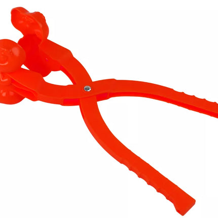 Sniego gniūžčių gaminimo mašina, raudonas dinozauras