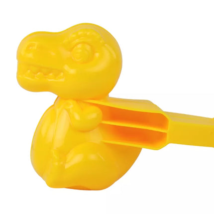 Sniego gniūžčių formavimo mašina „Geltonasis dinozauras“