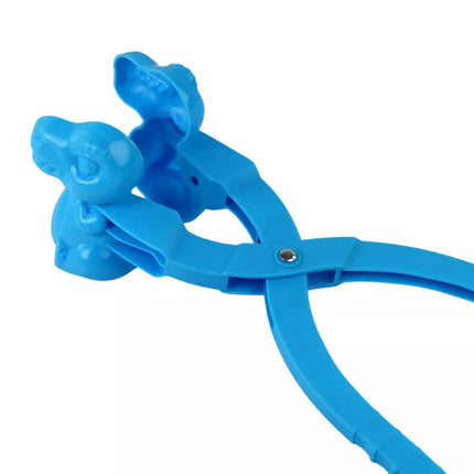 Sniego gniūžčių formavimo įrankis, mėlynas dinozauras