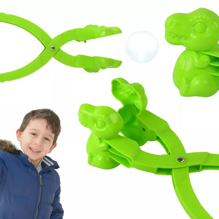 Sniego gniūžčių formavimo mašina "Žalias dinozauras"