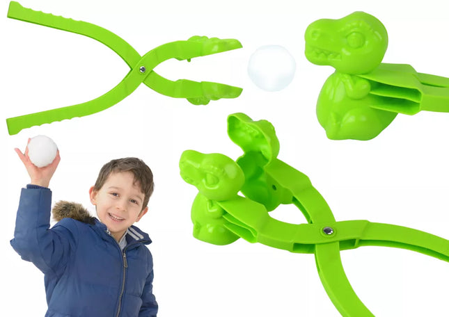Sniego gniūžčių formavimo mašina "Žalias dinozauras"