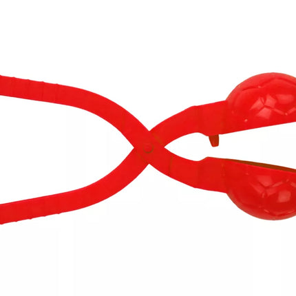 Sniego mašina Sniego kamuolio mašina Raštuoti kamuoliai Raudona 20 cm x 5 cm x 5 cm