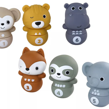 Boulingas su gyvūnais – interaktyvios pramogos su kamuoliu mažyliams