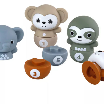 Boulingas su gyvūnais – interaktyvios pramogos su kamuoliu mažyliams