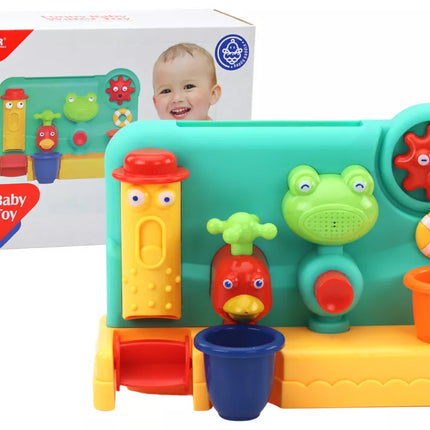 Vaikiškas vonios žaislas fontano malūnėlis varlė maišytuvas