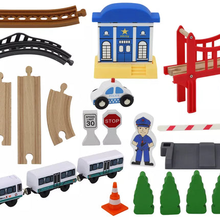 Medinis geležinkelio kelio traukinio bėgių priedai tiltas policija 3,2 m