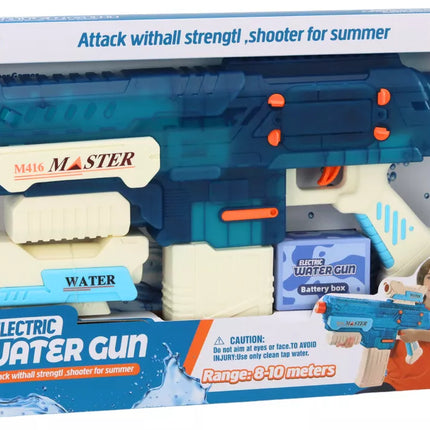 Šautuvas įkraunamas vandens šautuvas M416 500ml Nuotolis 8-10m