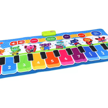 Interaktyvus edukacinis muzikinis kilimėlis šokiams, instrumentams, garsams