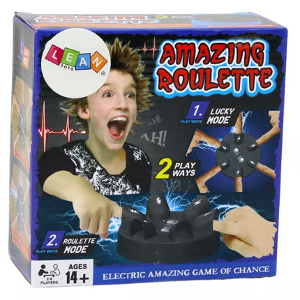 Crazy Roulette melo detektoriaus žaidimas su elektros šoku