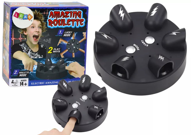 Crazy Roulette melo detektoriaus žaidimas su elektros šoku