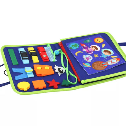 Veltinio lenta, sensorinė, manipuliacinė, edukacinė, mėlyna