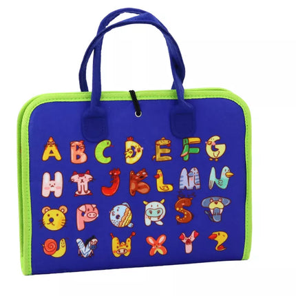 Veltinio lenta, sensorinė, manipuliacinė, edukacinė, mėlyna