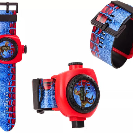 Elektroninis laikrodis su dinozaurų projektoriumi, 24 skaidrės