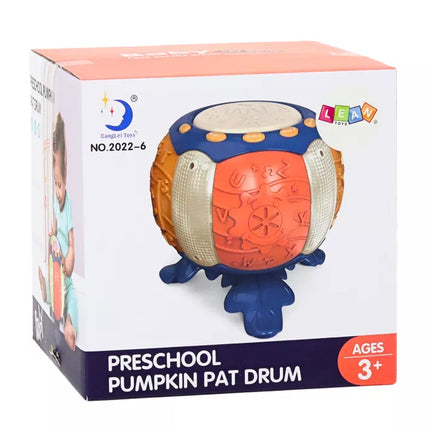 Moliūgas Edukacinis Interaktyvus Muzikinis Šviesos Garsai Oranžinis