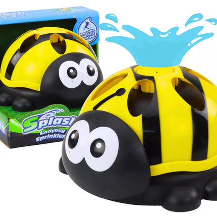 Sodo purkštuvas "Ladybug" vandens fontanas geltonas