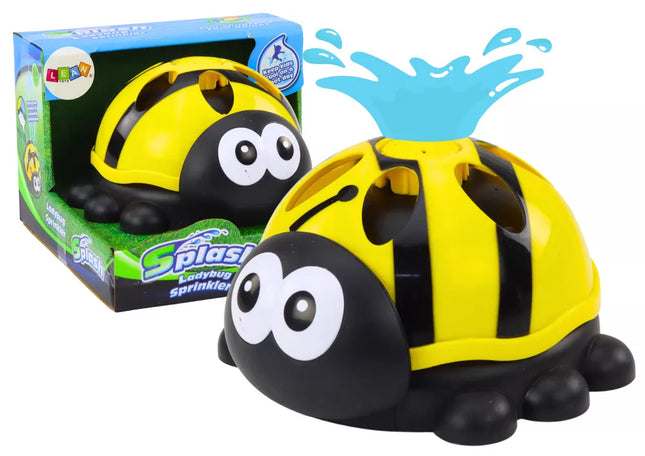 Sodo purkštuvas "Ladybug" vandens fontanas geltonas
