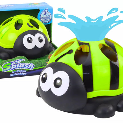 Sodo purkštuvas „Biedronka“, vandens fontanas, žalias