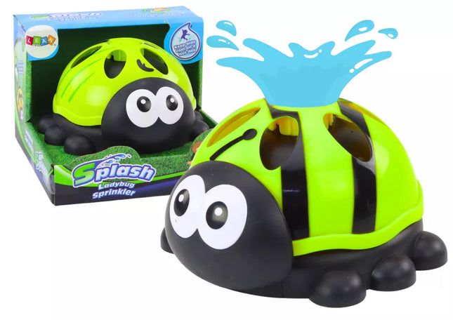 Sodo purkštuvas „Biedronka“, vandens fontanas, žalias