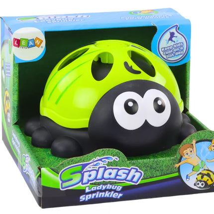 Sodo purkštuvas „Biedronka“, vandens fontanas, žalias