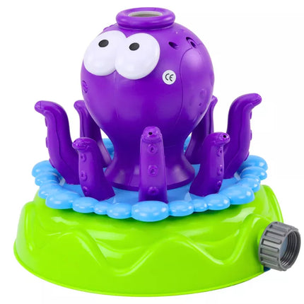 Sodo purkštuvas Aštuonkojis Fontanas Muilo burbulai Violetinė