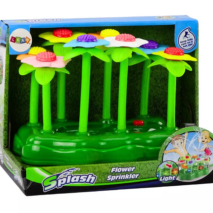 Sodo žaislas Vandens gėlės Purkštuvas Fontanas Vaikams Apšvietimas