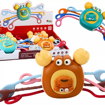 Interaktyvus sensorinis krabas – edukacinis kramtukas vaikams