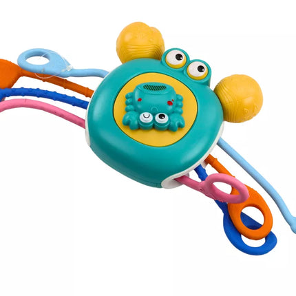 Interaktyvus sensorinis krabas – edukacinis kramtukas vaikams