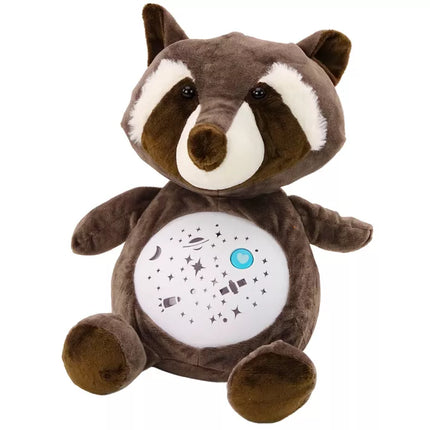 Meškiukas-žibintas su miego garsais, nakties ir dienos režimas, meškėnas