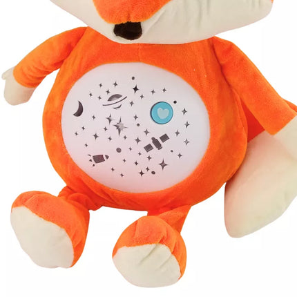 Minkštas meškinas "Žaislai" su šviesomis, garsais, naktiniu ir dieniniu rėžimu