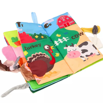 Minkšta edukacinė knygelė Šnarūs Gyvūnėliai