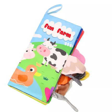 Minkšta edukacinė knygelė Šnarūs Gyvūnėliai